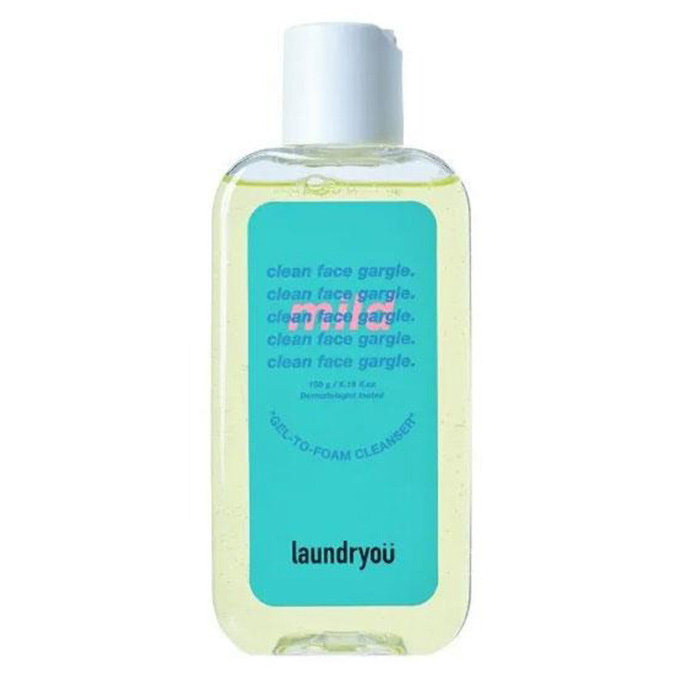 Laundryou Clean Face Gargle Gel to Foam Cleanser Mild 160g